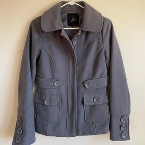 [Jack] Grey Pea Coat